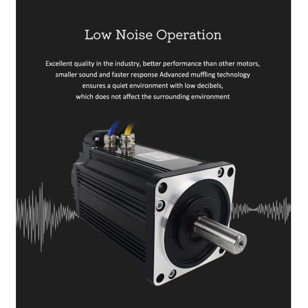 Lichuan DC Servo Motor Drivers Kit DS2-45P/R/C/E Low Voltage 6N.m 1.5KW/1500W 48V 45A 2500RPM IP65