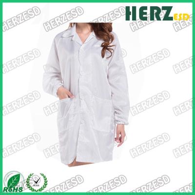 Cleanroom Garment Lab ESD Coverall Uniform Dust Proof Anti static Work Clothes