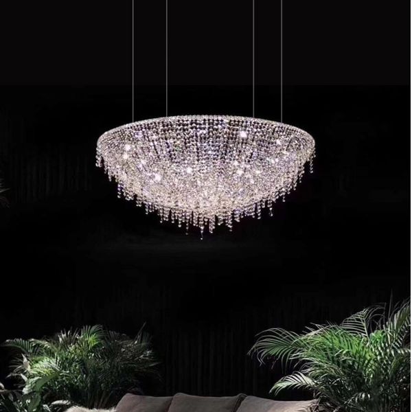 Египетский итальянский стиль свет роскошный кристаллический люстра гостиная высокий класс вилла отель ресторан Pengdant свет