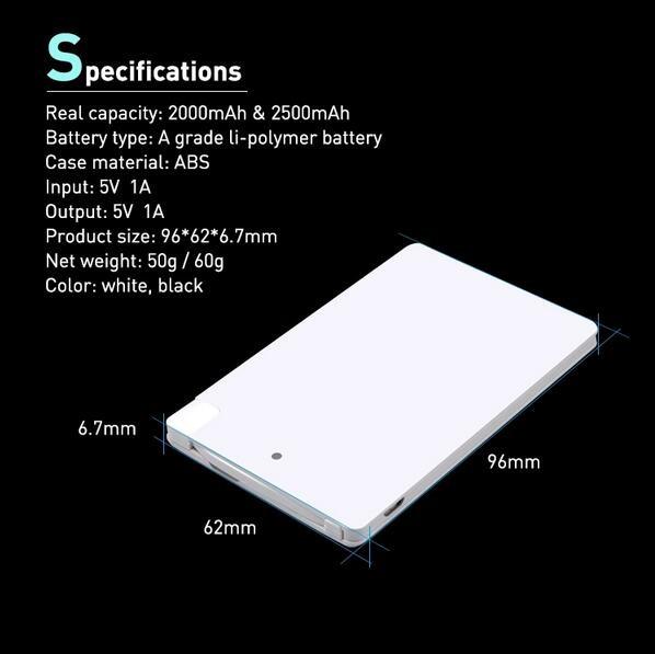 Cable Built-in Power Bank 5000mah easy to take power on the go for iPhone