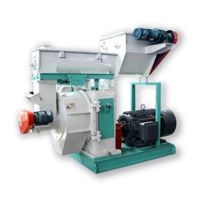 Flat Ring Die Pellet Machine 5-6t/H Rice Husk Bamboo Straw For Biomass Press