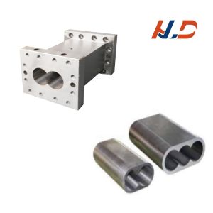 HRC60-64 Двойной винтовой пластиковый экструдер винт и ствол для пластиковой пеллетной машины