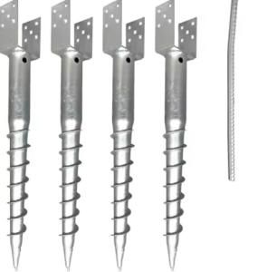 Manufacturers Direct Selling Hot Dipped Galvanized Earth Screw Ground Helical