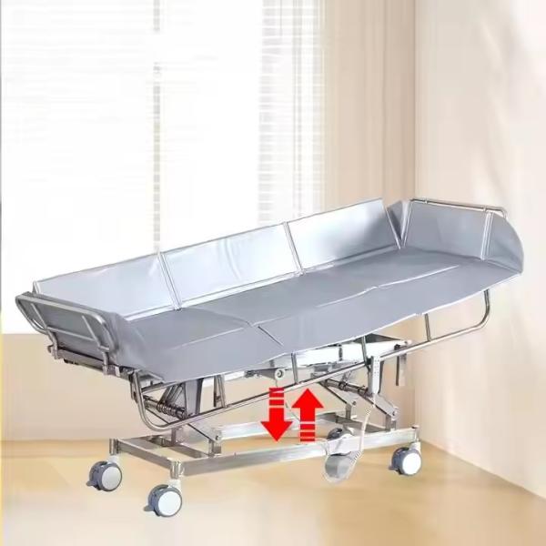 Customized Household Bathing Multifunctional Bathing Bed For Elderly Paralyzed Patients Electric Manual Lifting Bathing Bed