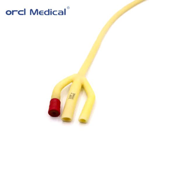 High Quality 2-way/3-way Latex Foley Catheters for Long - term Indwelling in Nursing Homes