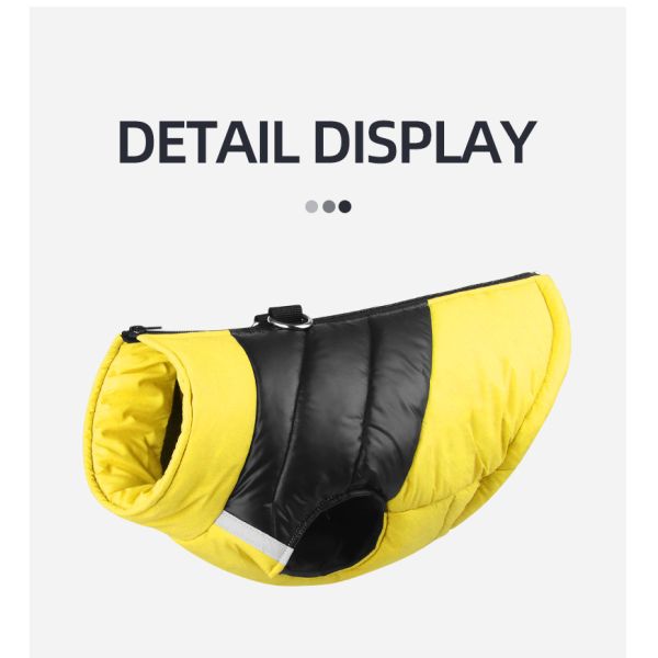 Домашний жилет с подушкой водонепроницаемый теплая собачья одежда отражающая комфортный