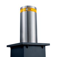 Anti Corrosion Level 9 Steel Pipe Bollards 60 DB With LED Lamp