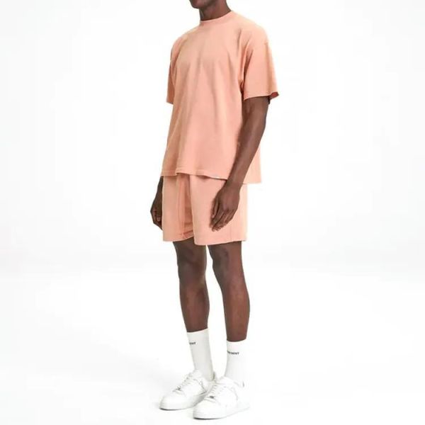                  Premium Quality Tracksuit Oversized Casual Short Sets Men Summer 2 Piece Sets Tracksuits             