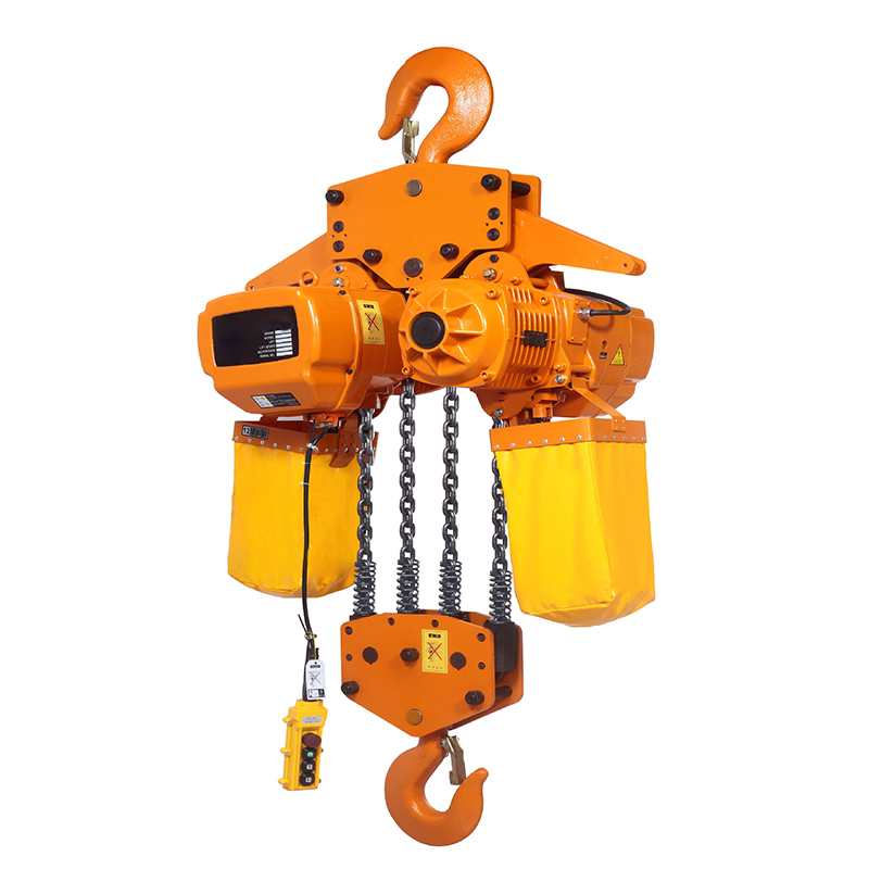 Safe Working Lifting Chain Hoist Frequent Duty Double Chain Hoist 32 Ton