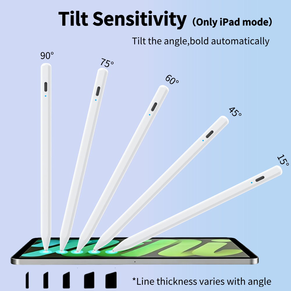 Active Stylus Pen 360-Day Standby Type-C, Digital Pencil iPad Android No Bluetooth, Aluminum POM Tip OEM Wholesale Supplier