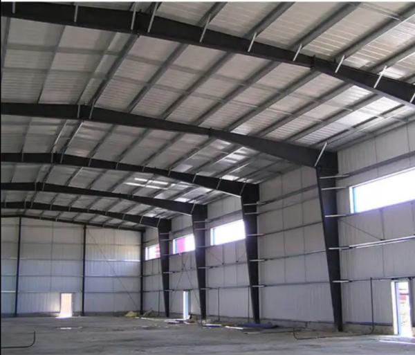 H Section Frame Steel Structure Warehouse Buildings Customized Size