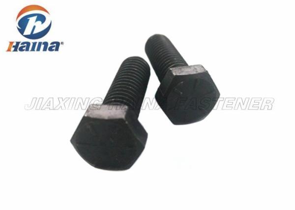 Full Thread High Tensile Hex Head Bolts 3/8x1-1/4 Black Grade 8 Hexagonal Bolt