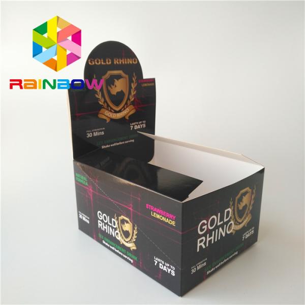 Matte Surface Finish Herbal Incense Packaging Boxes Cigar Tobacco Coated Paper Box