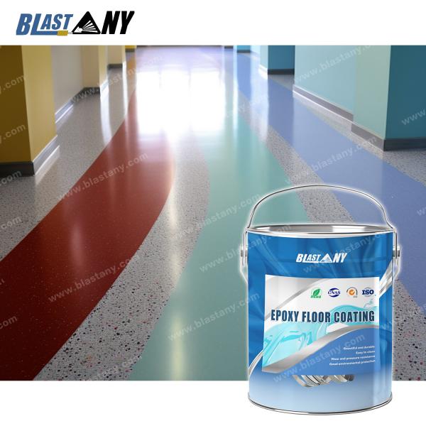 Commercial Non Slip Epoxy Floor Coating Customizable Temperature Resistance