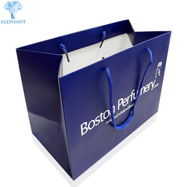 Wholesale Custom Logo White High Quality Cheaper Paper Gift Bags With Handles