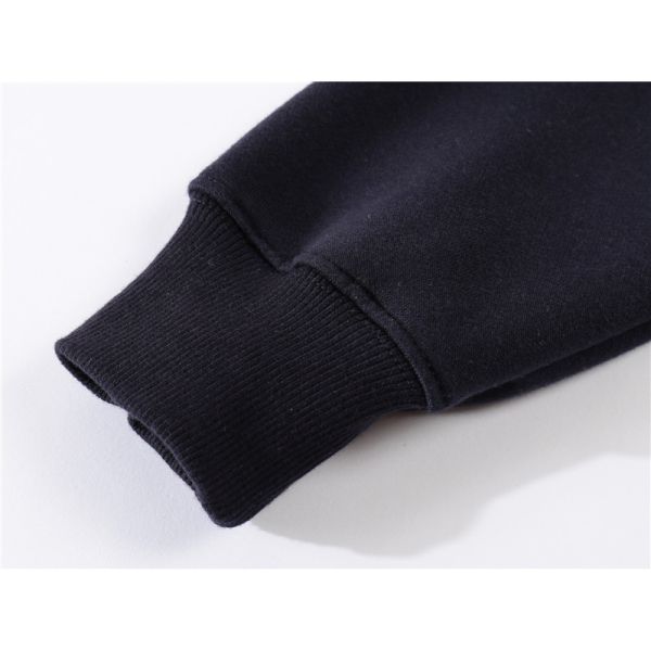 Hoodie 100% хлопок изготовленных на заказ людей вышил фуфайке шеи экипажа