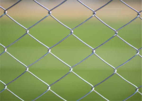 6ft Diamond Shape Galvanized Chain Link Mesh Fence For Farm