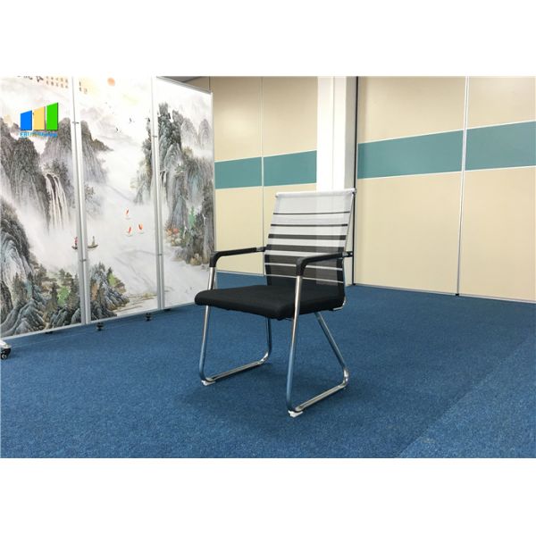 Meubles ergonomiques Mesh Executive Staff Office Chair noir de pivot d'ordinateur de chaises de dos élevé en cuir