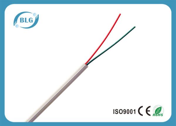 White 100m Rj11 Telephone Cable / HDPE Insulation Extra Long Telephone Cable
