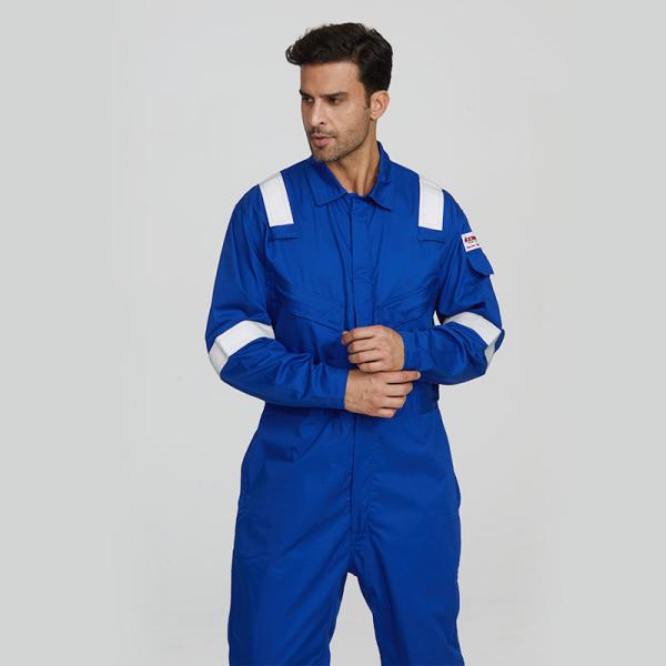 Flame Retardant Coverall Workwear Coverall Working Uniform Full Cotton Customizable