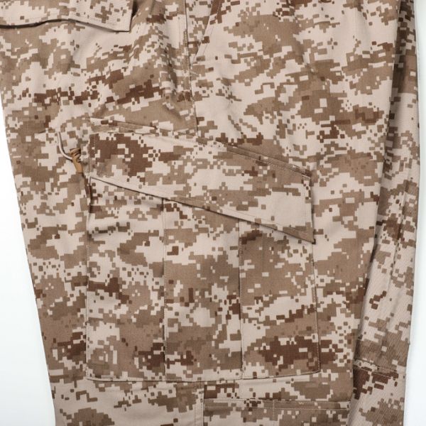 Uniforme del combate del ejército de la tela de la tela cruzada de Dersert Digital Camoulfage BDU