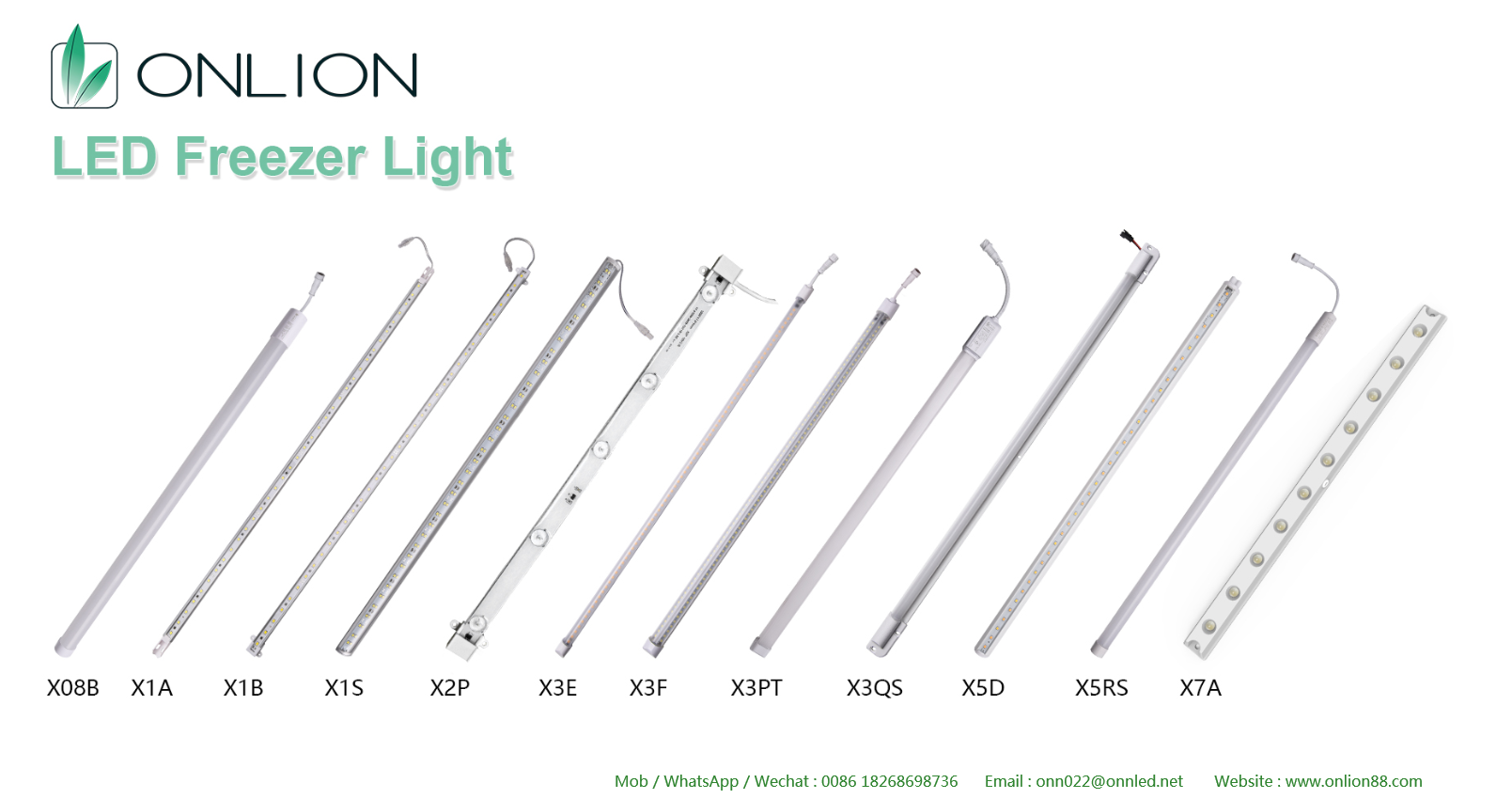 AC100-260V LED Tri Proof Light 20W 40W 55W IP65 Waterproof Coolroom LED Lighting