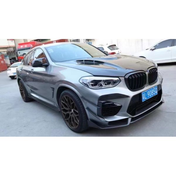 For BMW X3M X4M F97 F98 Carbon Fiber Machine Cover Dry Carbon Fiber Material X3M X4M Carbon Fiber Hood Engine Cover