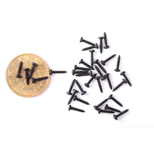 Carbon Material Small Screw for Timepiece High Precision Small Screw Customized Size