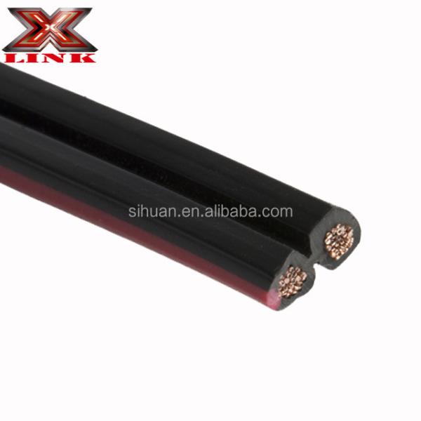2 Conductor Oxygen Free Copper Cable Flexible Stranded PVC Cord For House Electricals