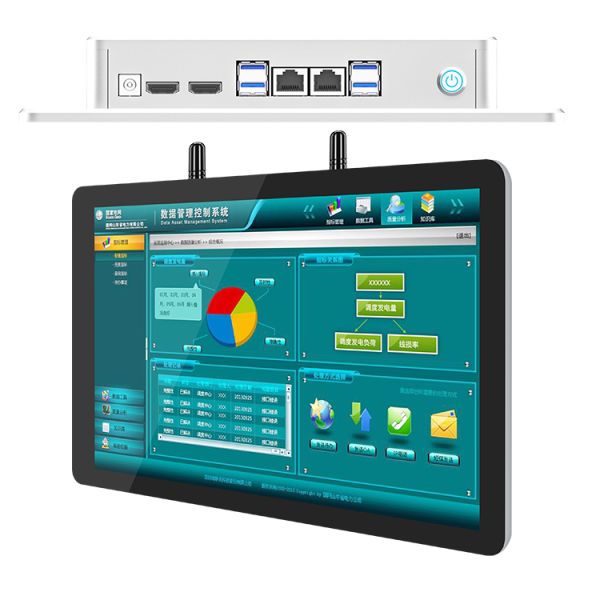 Capacitive Multi Touch Screen Panel Industry Touch Computer 13.3 Inch Tablet Pc  All in One Touch Panel Pc