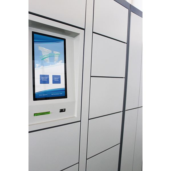 Шкафчик прачечной кода QR умный с умным хранением с принтером