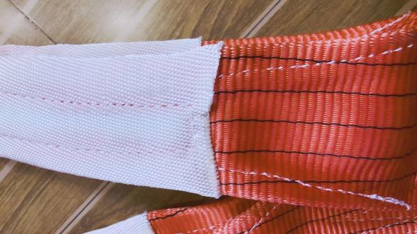 Synthetic Fiber Lifting Belt For Electromechanical Industry / Transportation