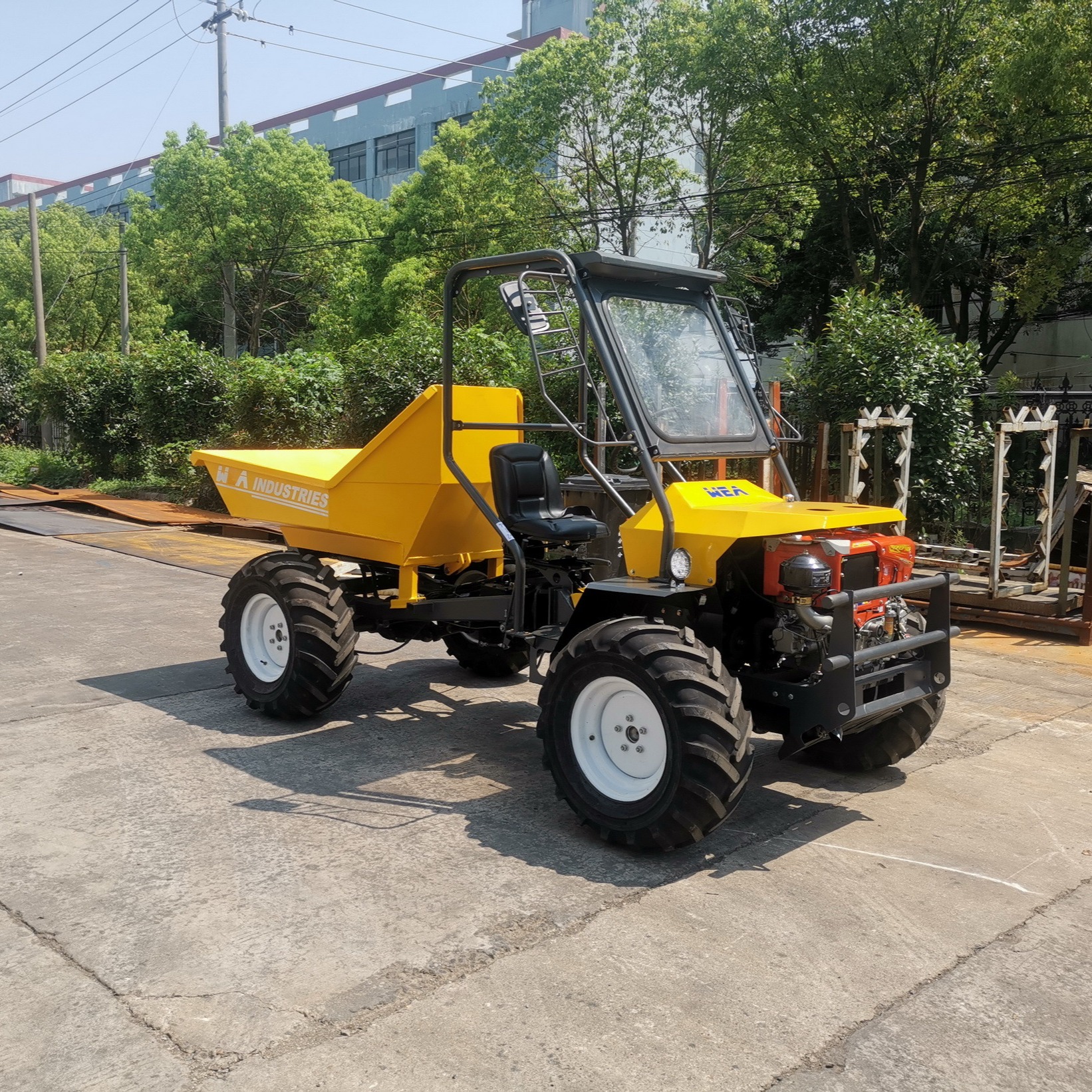 привод колеса трактора 4*4 пальмового масла 11L со скоростью 240-1340rpm PTO со стандартным Dumper