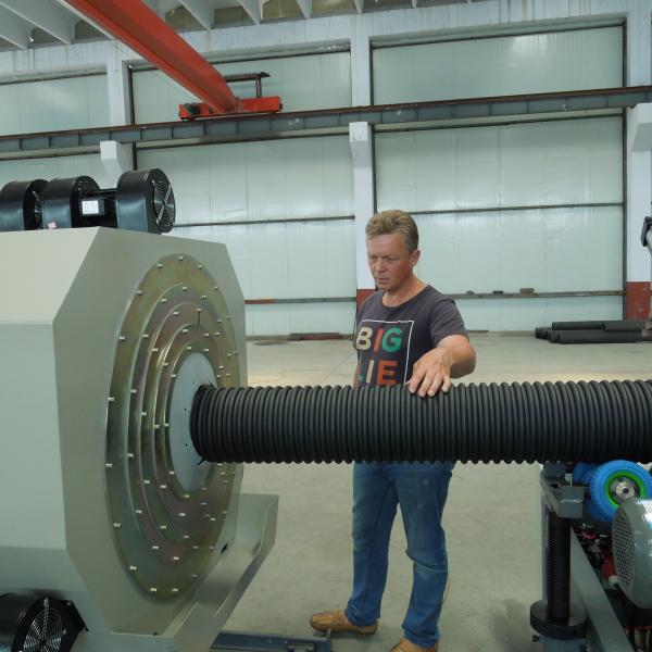 Municipal Water Supply Sewage Water Pipeline HDPE PP PE Double-Wall Corrugated Pipe