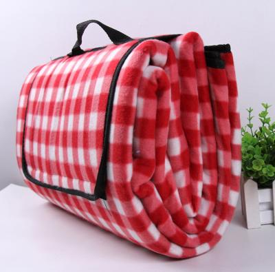 Soft Fleece Material Picnic Floor Mat With Excellent Water Resistance