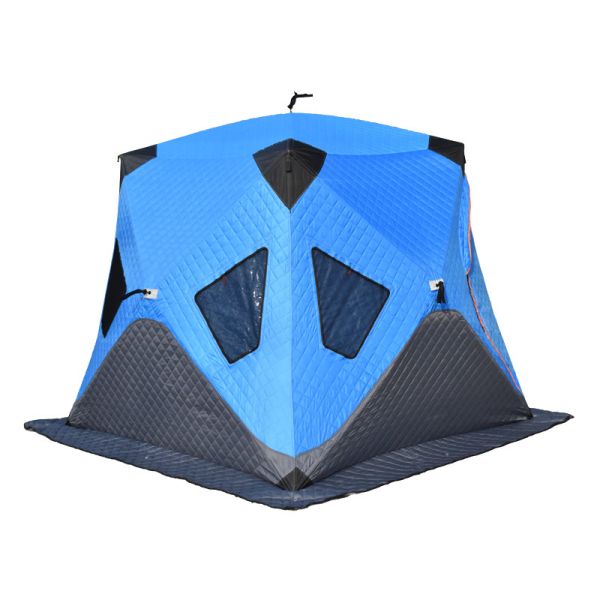Thermal Insulated Waterproof Pop-Up Design Ice Fishing Tent and Sauna Tent for Outdoor Use