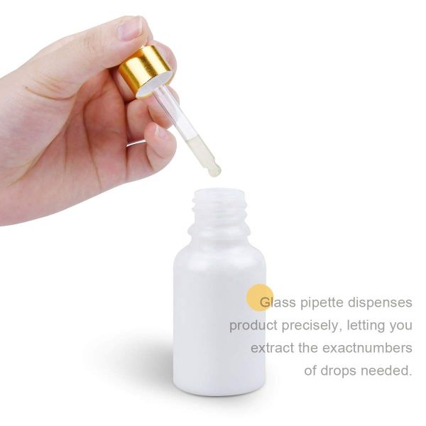K1005 Aromatherapy Essential Oil Dropper Bottles Glass Recyclable