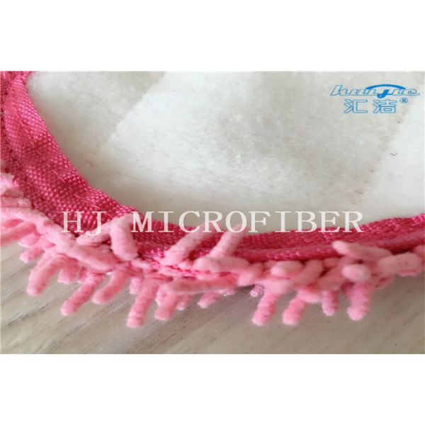 Инструменты розового автомобиля аксессуаров Клеаннг автомобиля синеля Микрофибер цвета небольшого круглого форменного моя