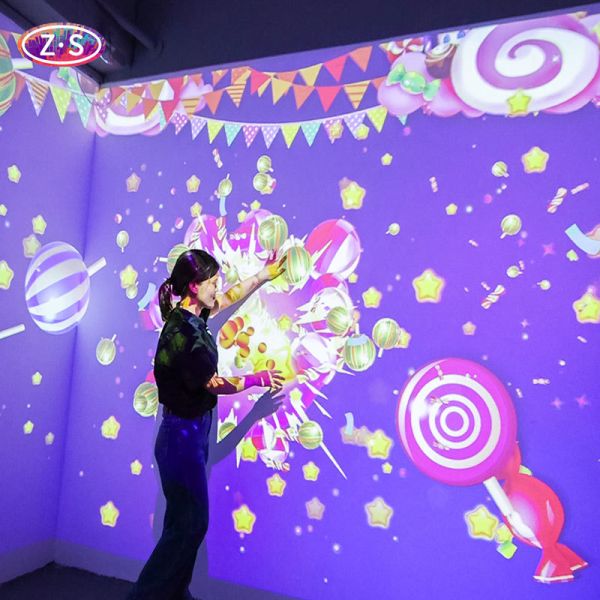Multi Scene Interactive Holographic Immersive Projection for Commercial Spaces