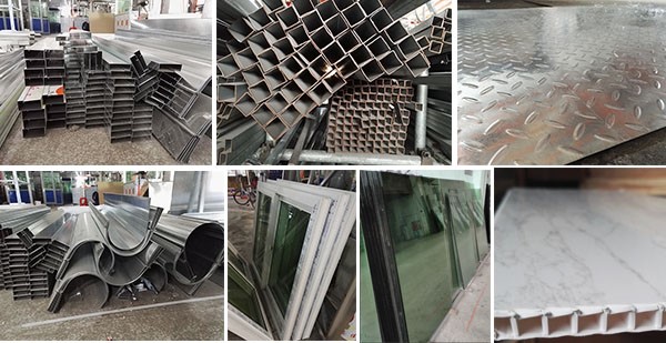 Steel Security Guard House 2000x2500mm Prefabricated Toll Booth