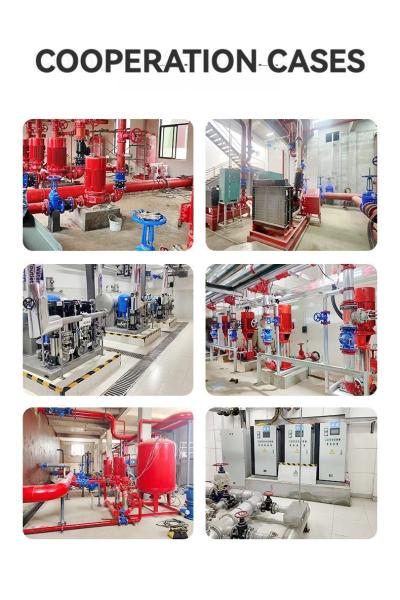 GPM Multistage Dual Power Diesel Engine Fire Pump Set Water Supply System