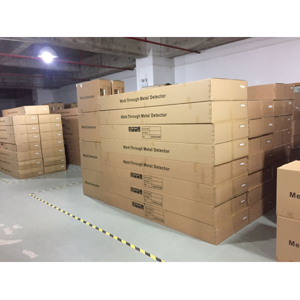 IP65 Waterproof 33 Zones Metal Detector Gate Walk Through Metal Detector
