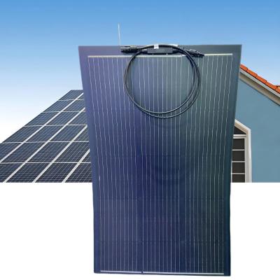 Lightweight ETFE Mono Solar Panel Flexible High Efficiency 100W For RV Boat