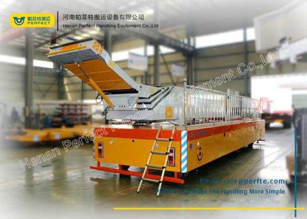 O trole do Shunter de 200 Ton Die Transfer Cart Cement motorizou o transportador pesado