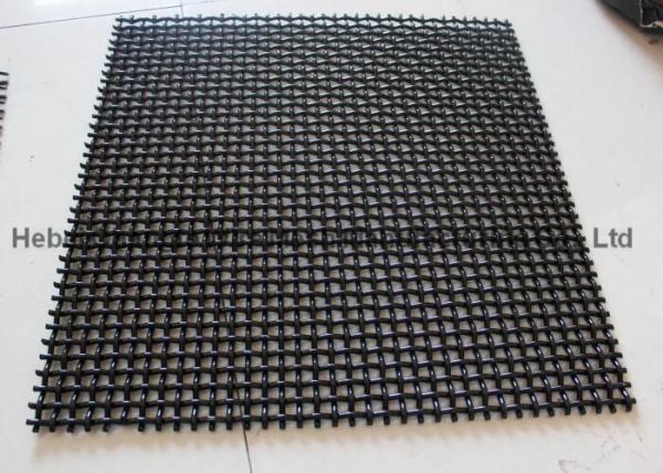 30*30mm Manganese Steel Plain Weave Crimped Wire Mesh