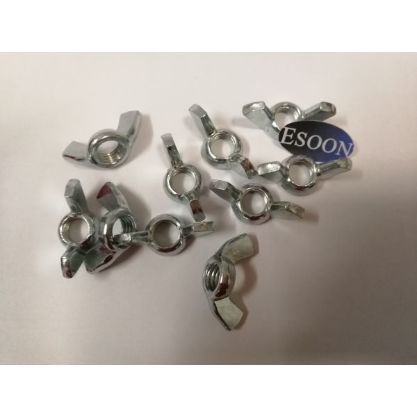 M8 Wing nut DIN315-C Grade 4.8 Zinc Plating,Carbon Steel,ASME B18.6.9