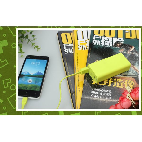Банк 5200mah силы батареи длинной жизни внешний с светом водить для мобильного телефона