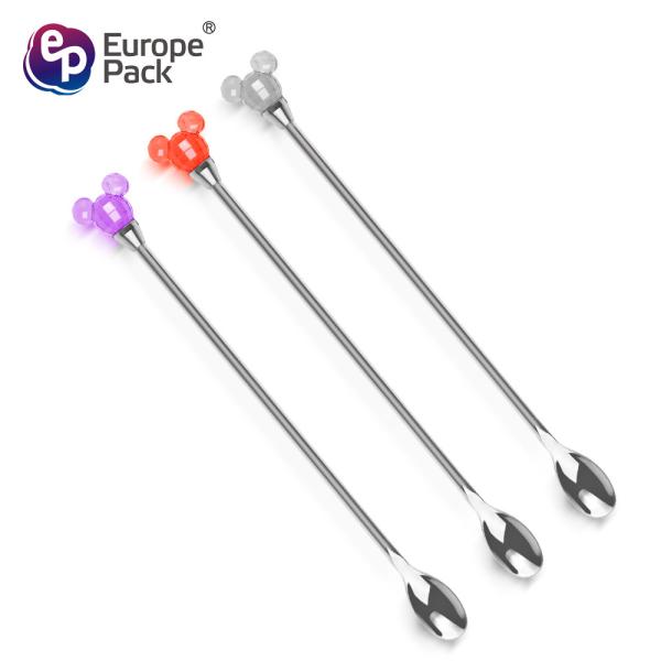 Mickey mouse Stainless steel stirring spoon