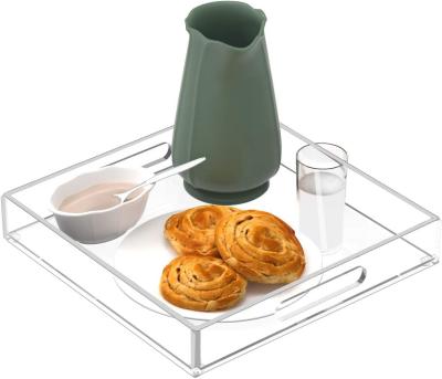 Container Store Lucite Acrylic Tray Transparent Storage 11x17