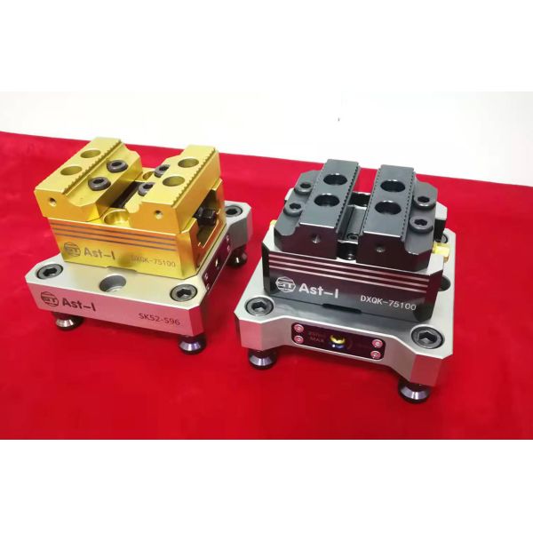 0,02 мм 5-осевые тиски 60 Нм Maual Self Centering Machine Vice 75100